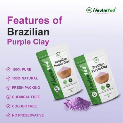 Brazilian Purple Clay Powder image 4